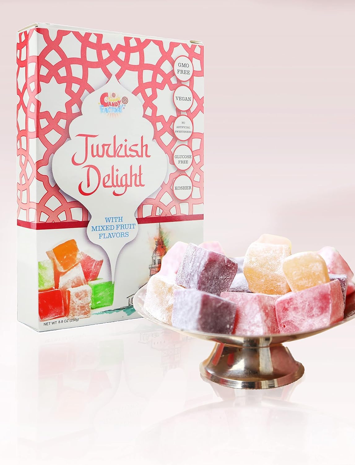 Sarah's Candy Factory Turkish Delight - Assorted Fruit Flavors