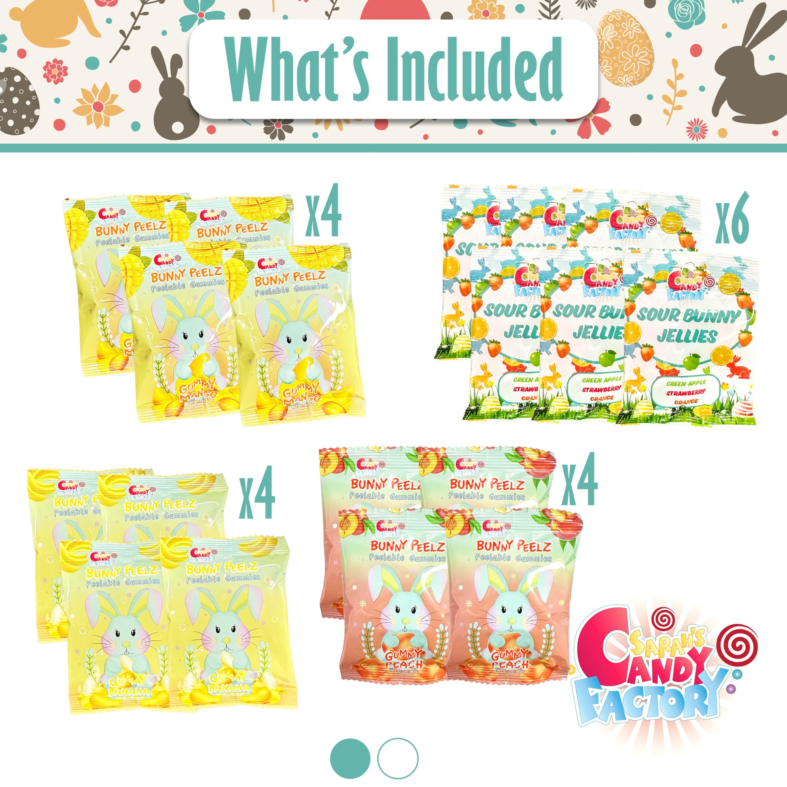 Easter Snack Tin (60 Count) - Sweet Treats for Everyone – Sarah's Candy ...