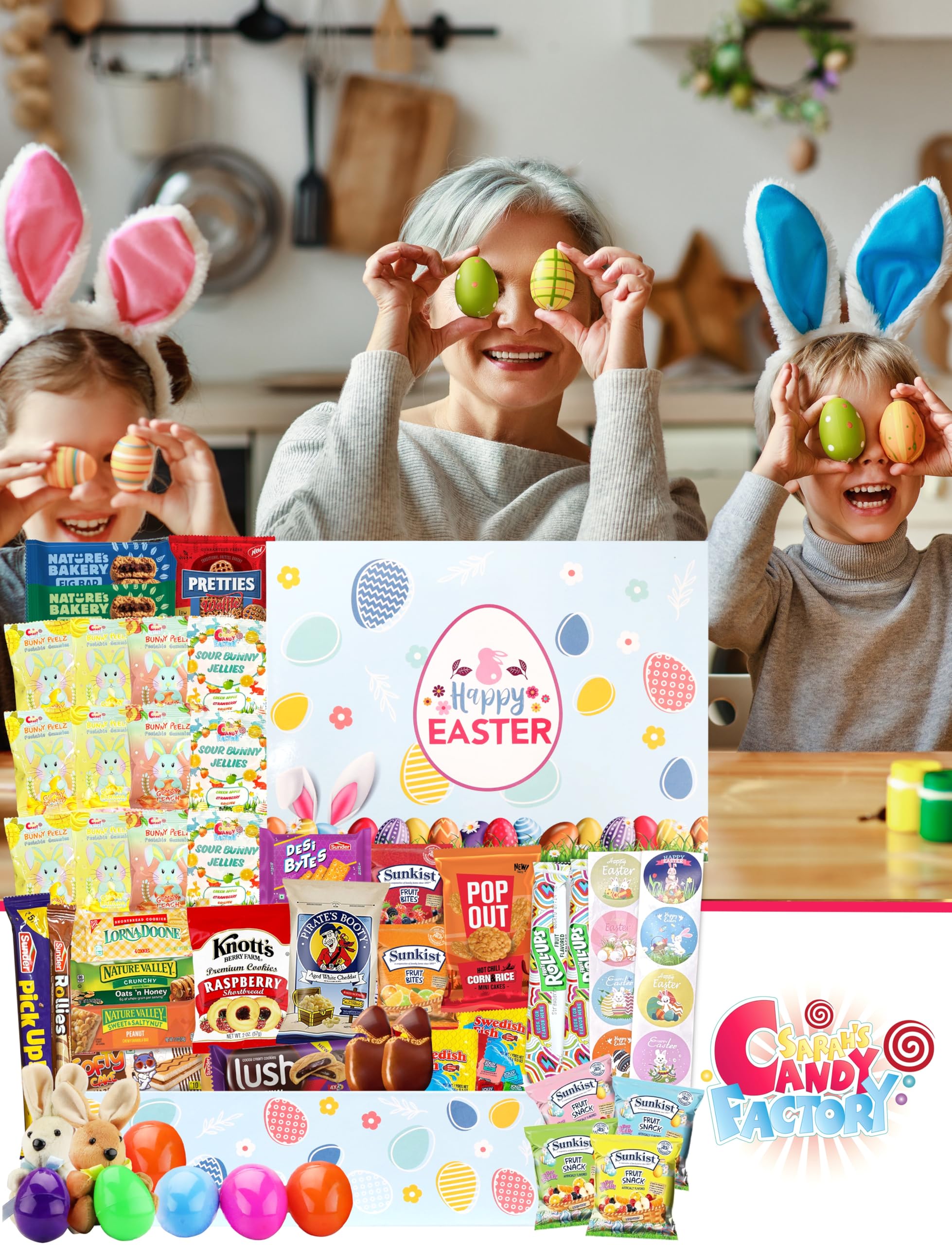 Easter Snack Box | 72 Count Assorted Candy & Treats – Sarah's Candy Factory