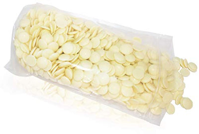 Sarah's Candy Factory Coating Melting Wafers White Chocolate Baking Cocoa in Bag, 5 Lbs