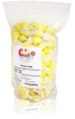 Salt Water Taffy (Banana Taffy) (2 Lbs) - Sarah's Candy Factory