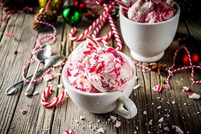 Sarah's Candy Factory Crushed Peppermint Candy Pieces Bits in Jar (5 Lbs)